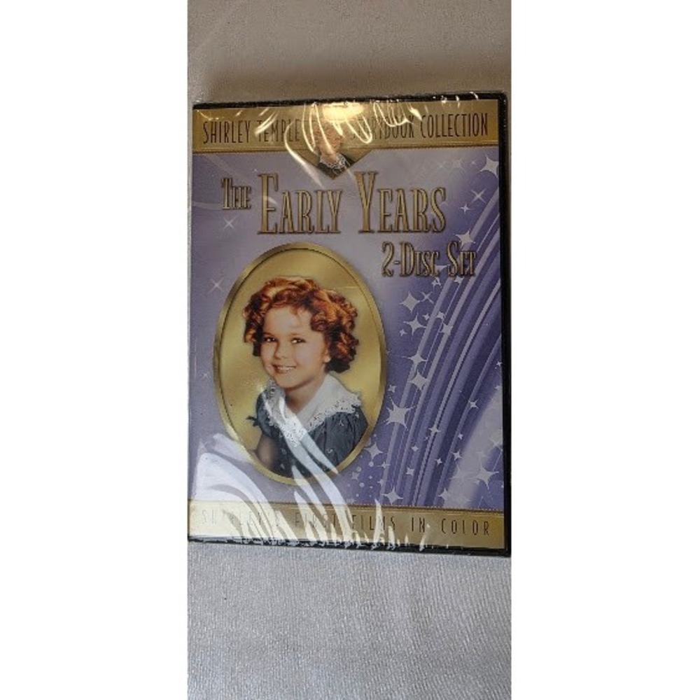 Shirley Temple The Early Years 2-Disc DVD Set Storybook Collection New Sealed